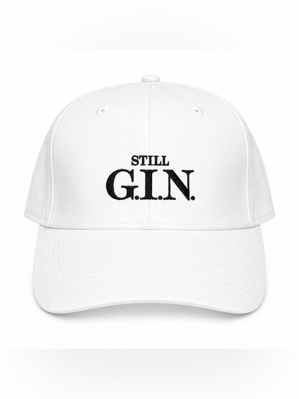 Still G.I.N. Snoop Dogg & Dre Nashville Embroidered Baseball Cap - White